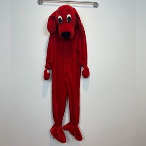 Vintage Rubies Clifford the Big Red Dog Costume Kids Small